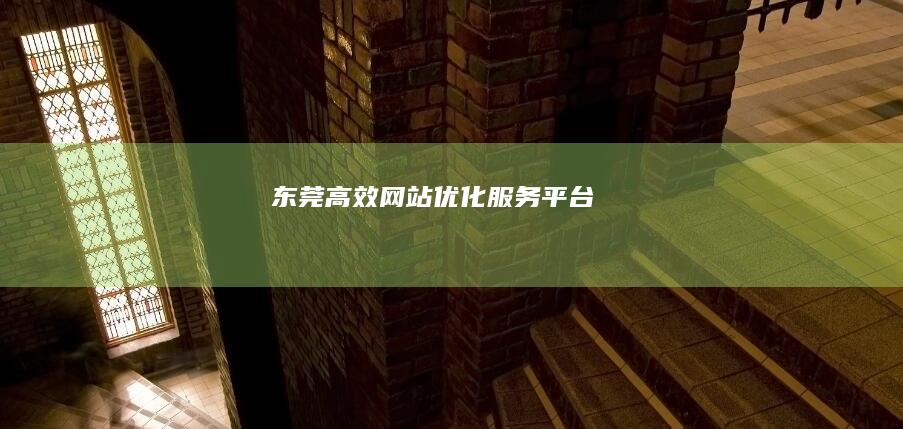 东莞高效网站优化服务平台